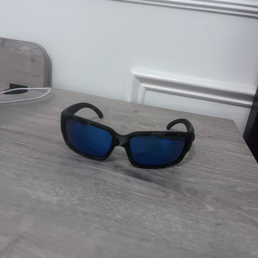 Costa boys Black Sunglasses with Blue Lenses